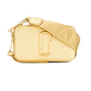 Marc Jacobs Shimmering Gold Crossbody Bag